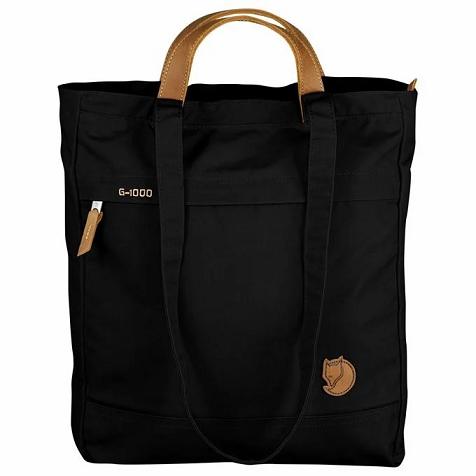 Fjällräven Udsalg Skuldertaske Dame Foldsack No. 1 Sort XNGS08592